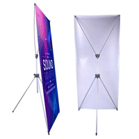 X Banner Stands Display